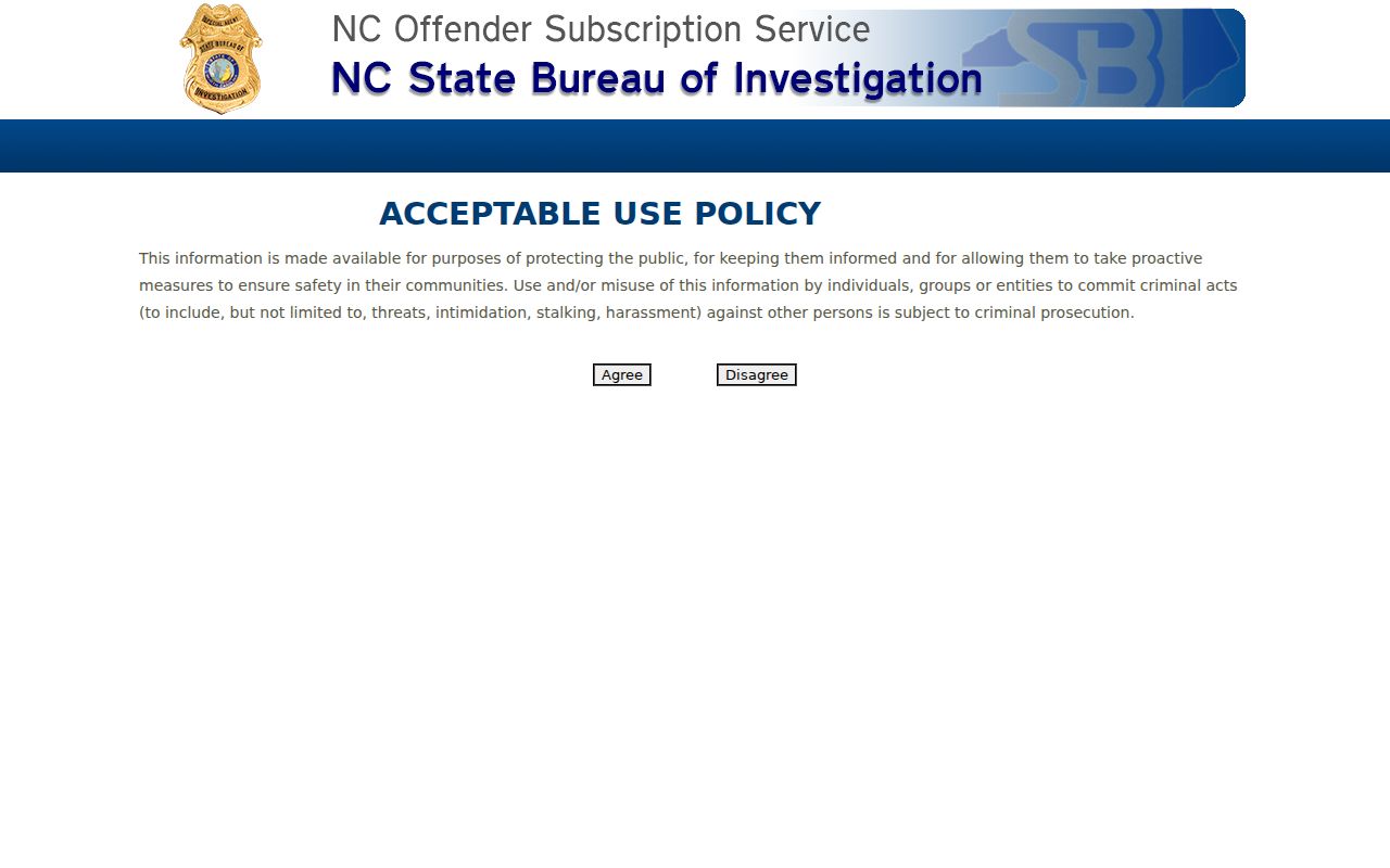 NCSBI proximity alert source related to Princeville criminal history and public safety